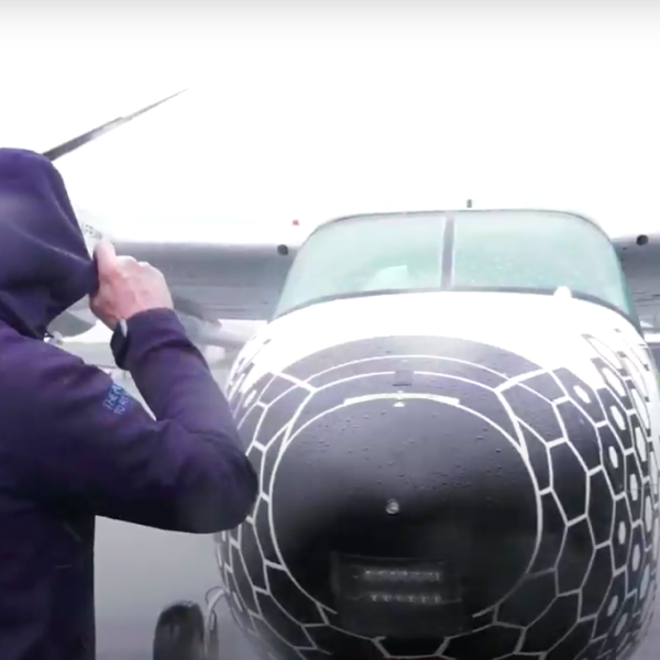 Tour de France Edeis Voltaero d'un avion hybride. Etape 2 : Bonne nouvelle, le prototype passe les orages !!