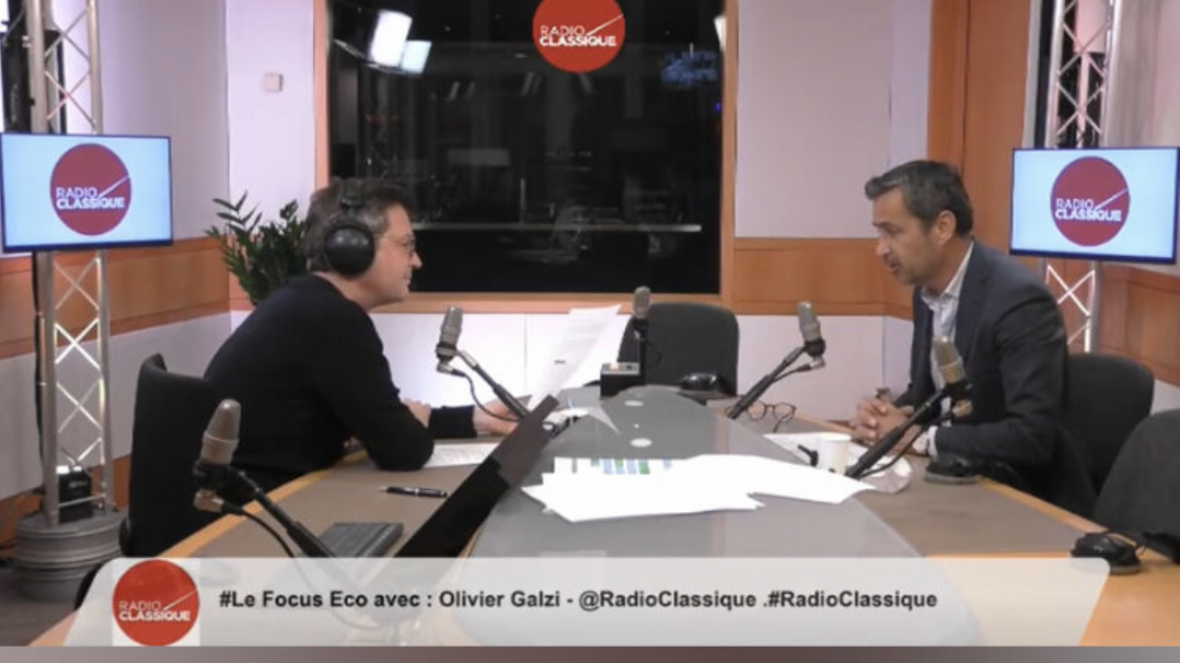Interview d’Olivier Galzi Vice Président du groupe sur Radio Classique