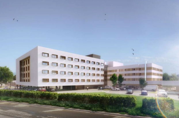 Extension restructuration Hôpital René Arbeltier - edeis l'Allié des territoires