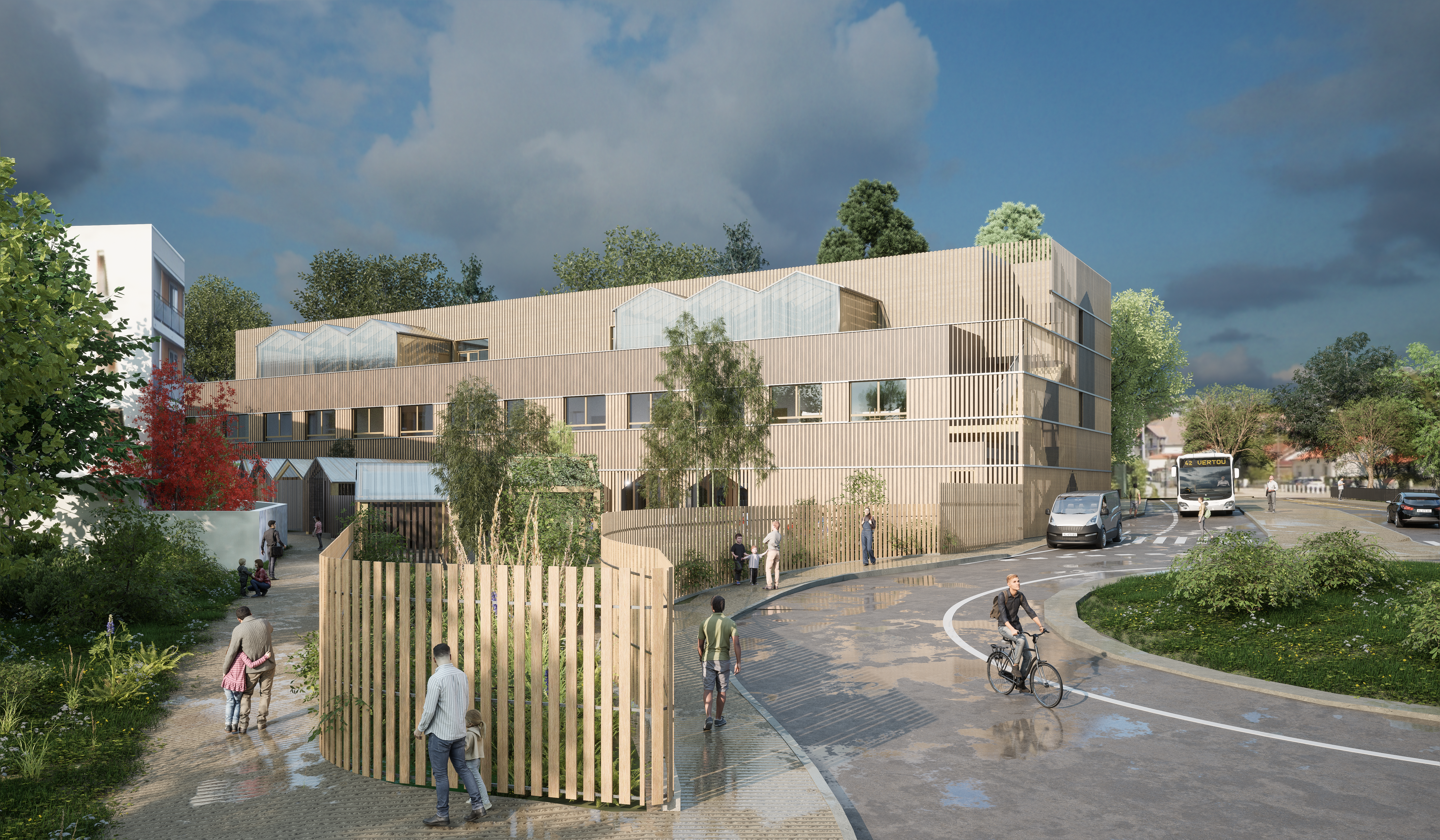 Edeis remporte le projet de construction du Groupe Scolaire de la Bourdonnière à Nantes