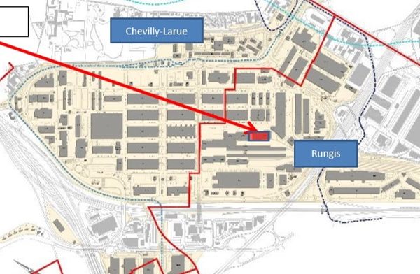 Construction d'un entrepôt logistique « le bâtiment C6 » situé au secteur des fruits du Marché International de Rungis