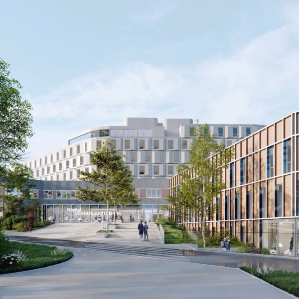 Edeis ingénierie remporte le projet de restructuration et d'extension de l'hôpital de Verdun Saint-Mihiel