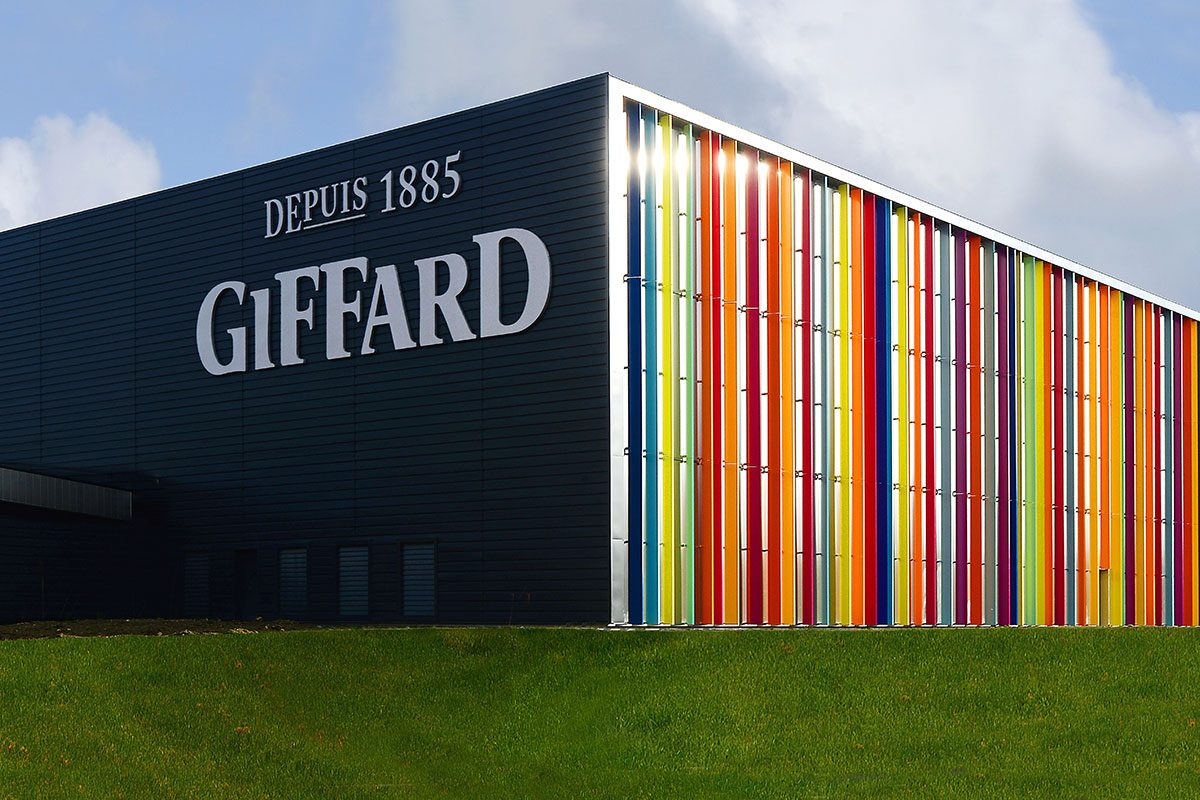 Construction d’une nouvelle unité de production de sirops et d’une unité logistique GIFFARD