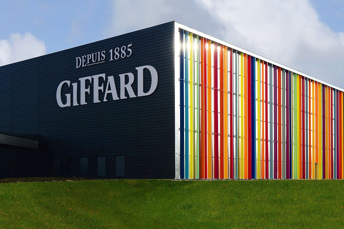 Construction d’une nouvelle unité de production de sirops et d’une unité logistique GIFFARD