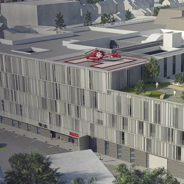 Modernisation du Centre Hospitalier d'Abbeville : un grand projet confié à Edeis, aux côtés d’ART and BUILD et Projex
